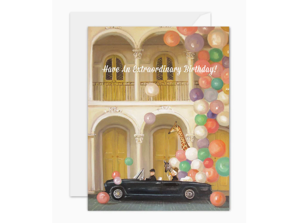 Janet Hill Studio - Birthday Card - Old Town