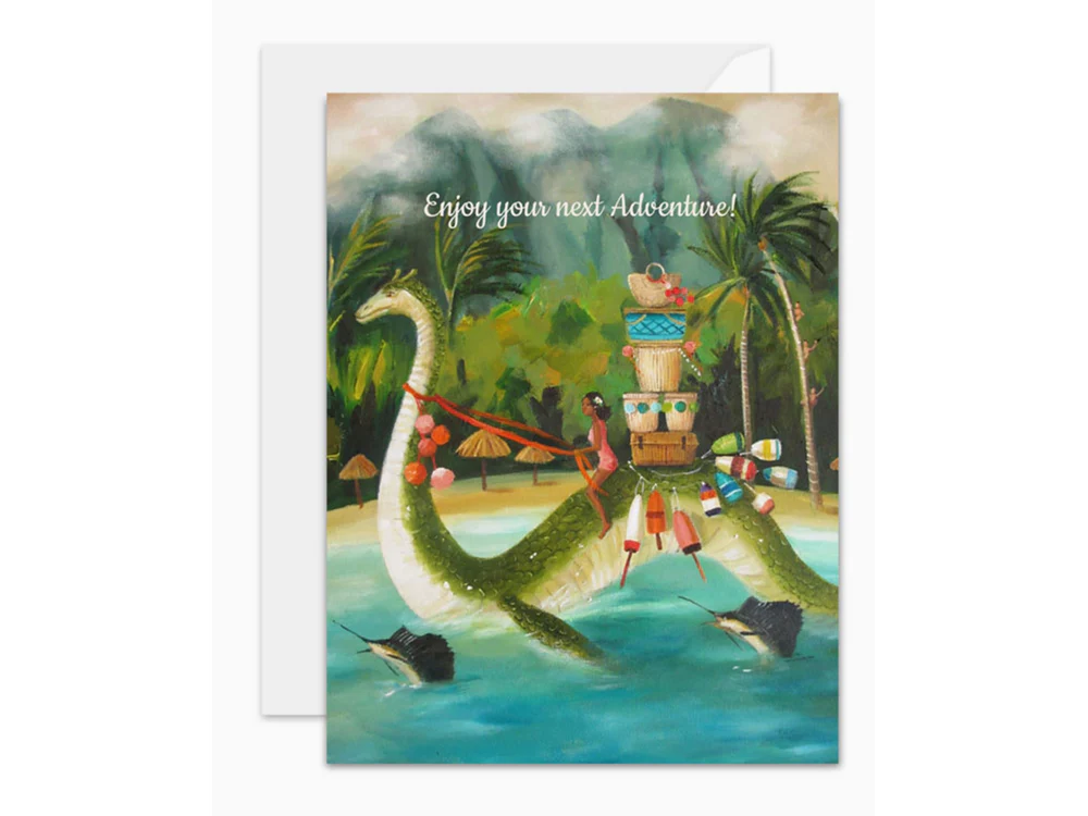 Janet Hill Studio - Greeting Card - Enjoy your next Adventure!