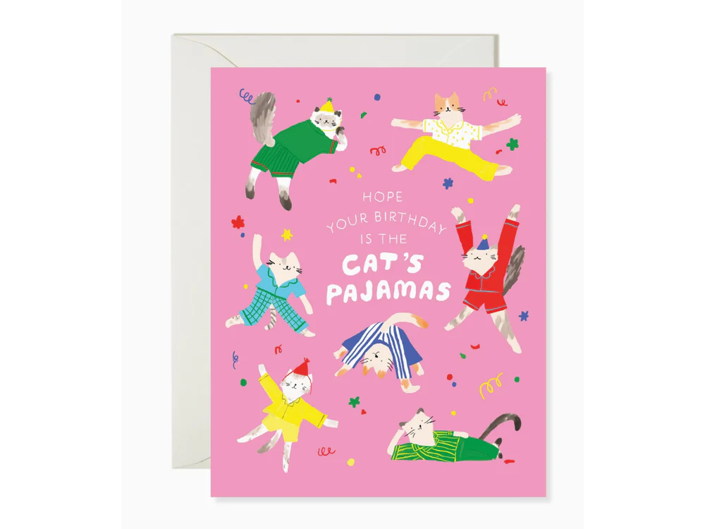 Karen Schipper - Cat's Pajamas Birthday Card