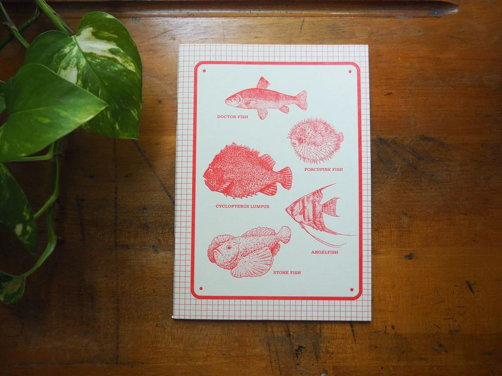 Kawachiya Fish Notebook