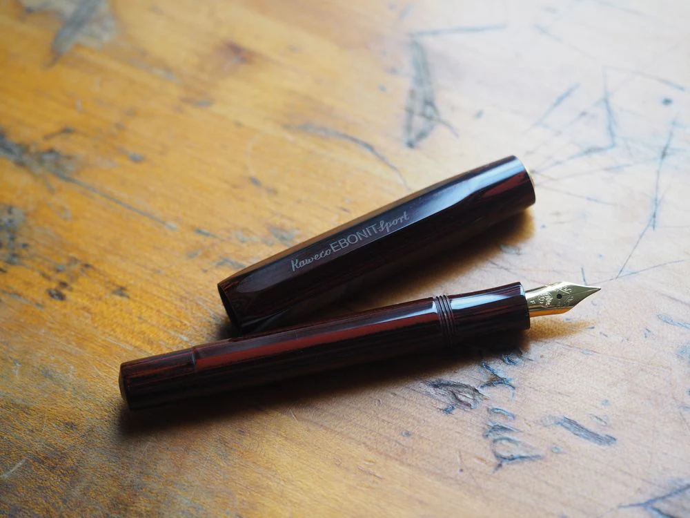 Kaweco EBONIT Sport Fountain Pen Set - Image 2