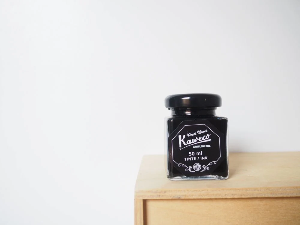 Kaweco Fountain Pen Ink (50mL) - Pearl Black (Black)