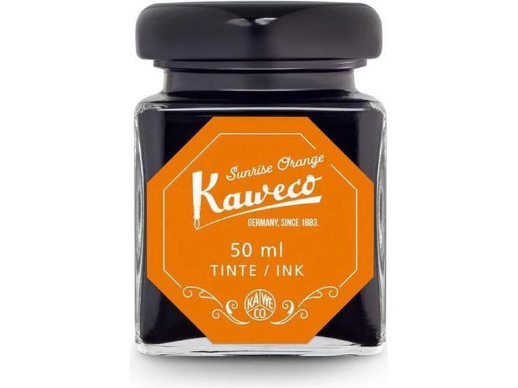 Kaweco Fountain Pen Ink (50mL) - Sunrise Orange