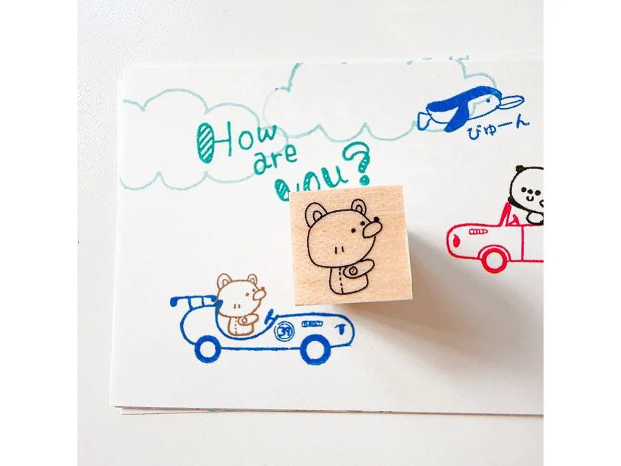 Kayonoko - Rubber Stamp - Bear