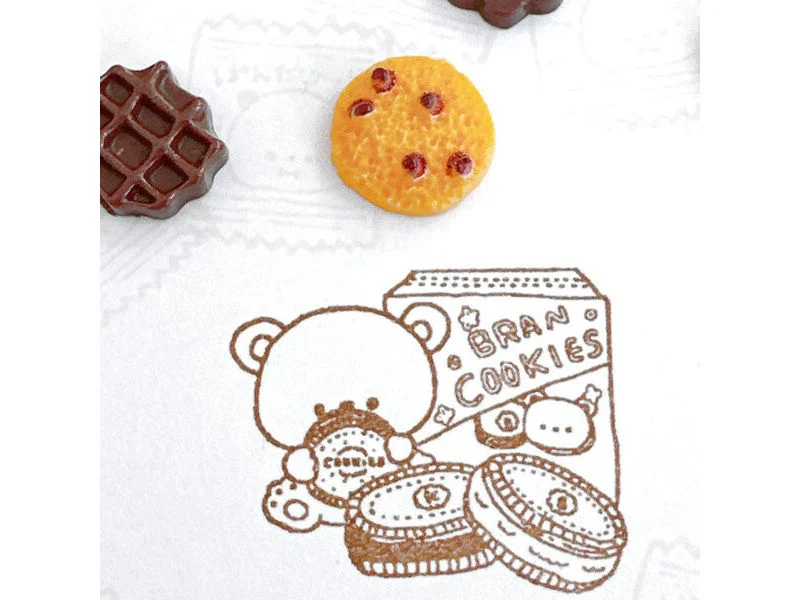Kayonoko - Rubber Stamp - Dreamy Cookie Time