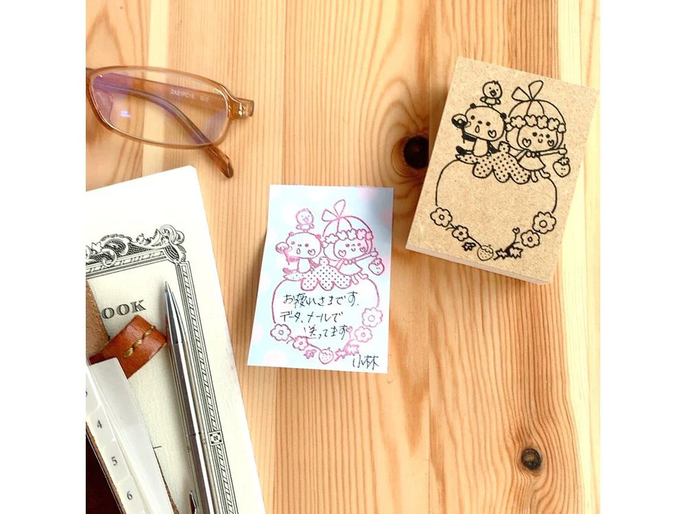 Kayonoko - Rubber Stamp - Strawberry