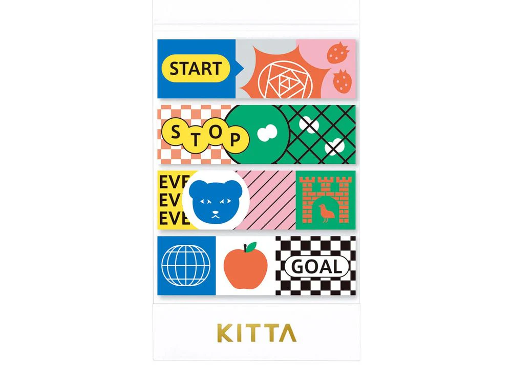 KITTA - Washi Tape - Board Game