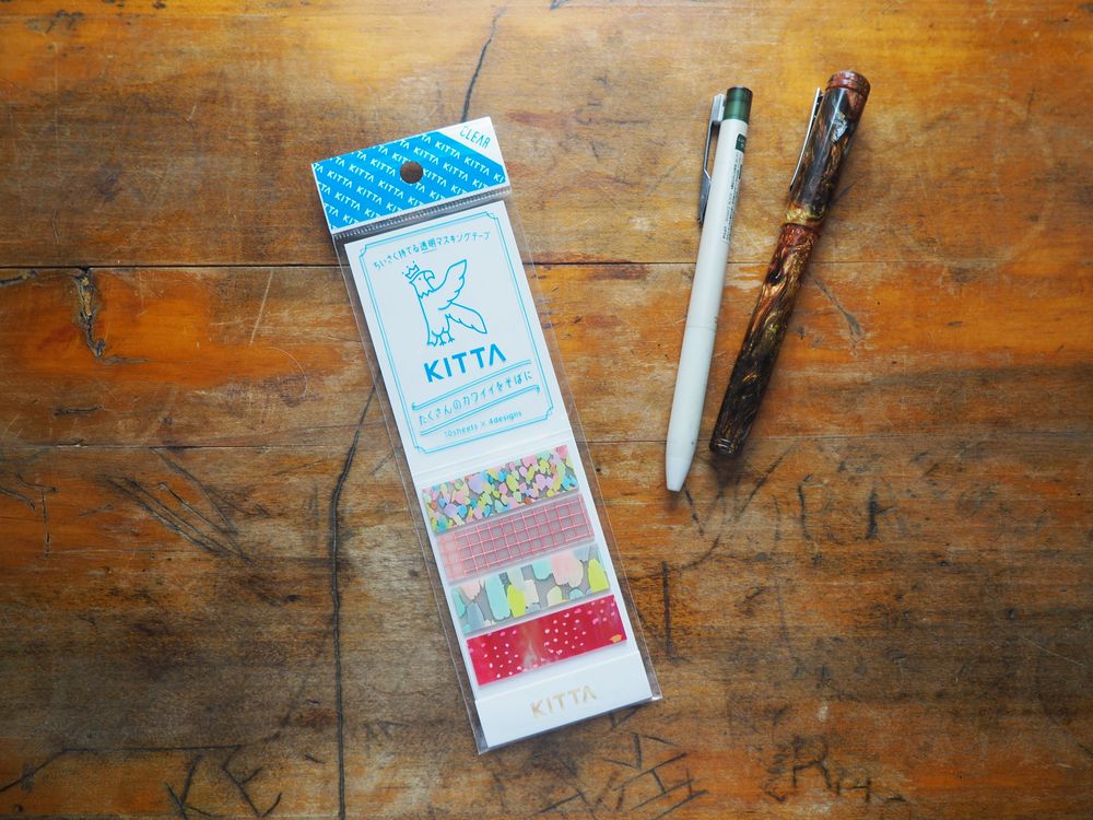 KITTA - PET Tape - Clear Drop