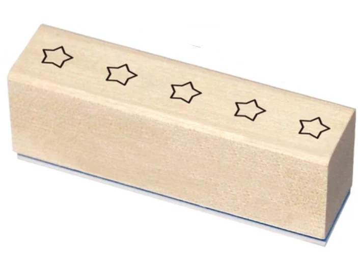 Kodomo No Kao - Bullet Journal Stamp - Stars (0412-013)
