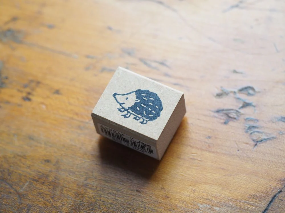 Kodomo No Kao - Stamp - Hedgehog (0812-006)
