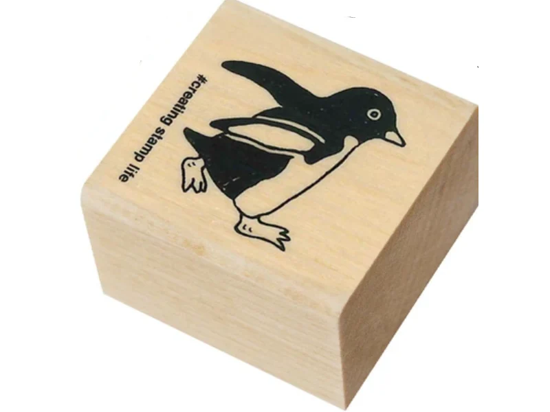 Kodomo No Kao - Stamp - I Love Stamp - Penguin (1533-044)