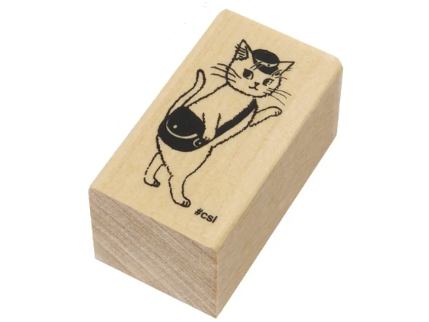 Kodomo No Kao - Stamp - I Love Stamp - Postal Cat (1533-071)