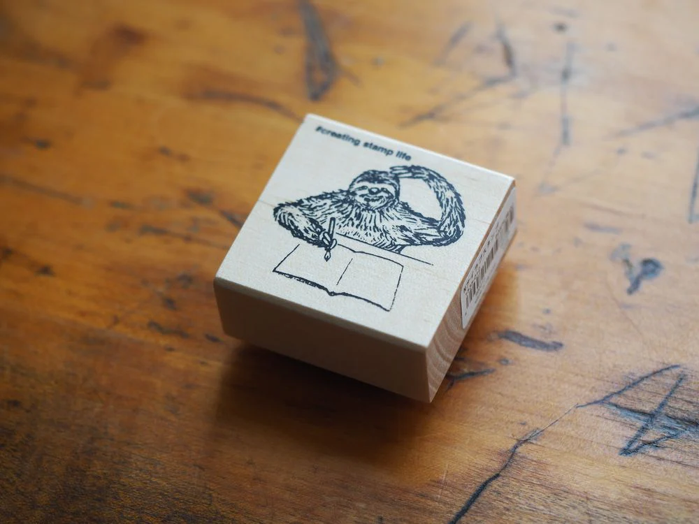 Kodomo No Kao - Stamp - I Love Stamp - Sloth (1535-012)