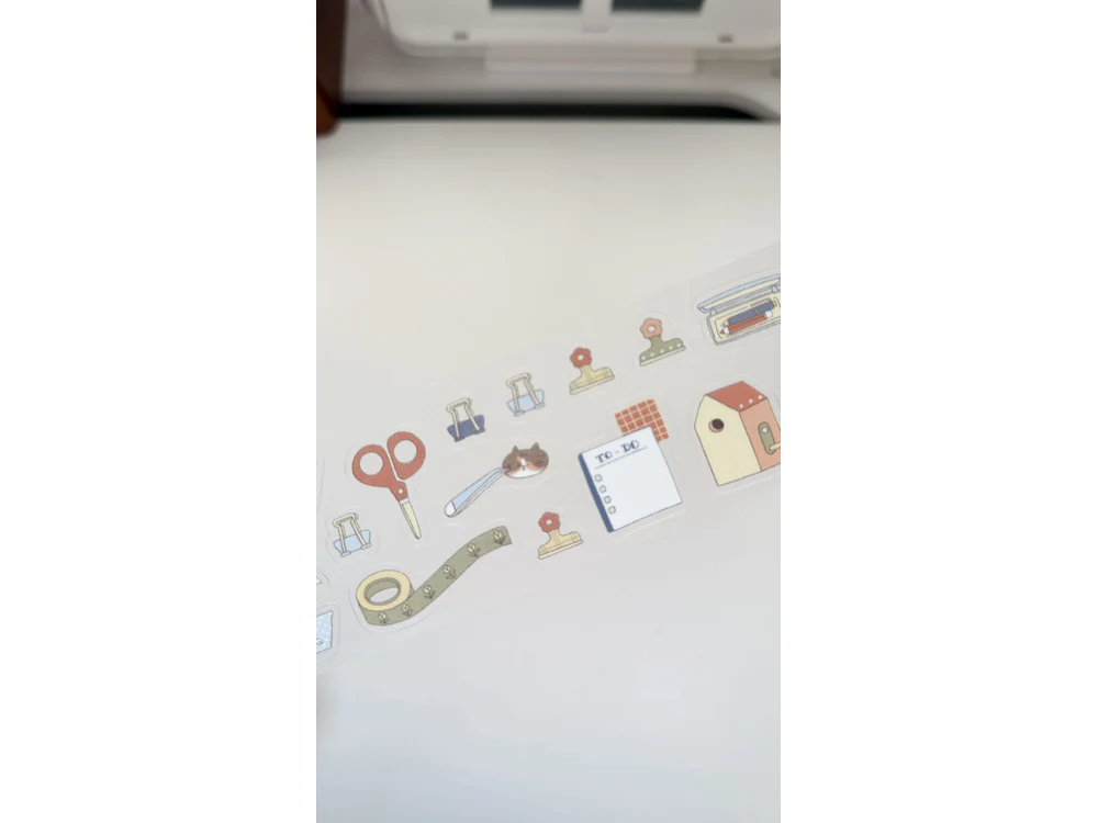 Kuboandlucy x Idiot Sandwich - P.E.T Tape - A Cup of Journaling