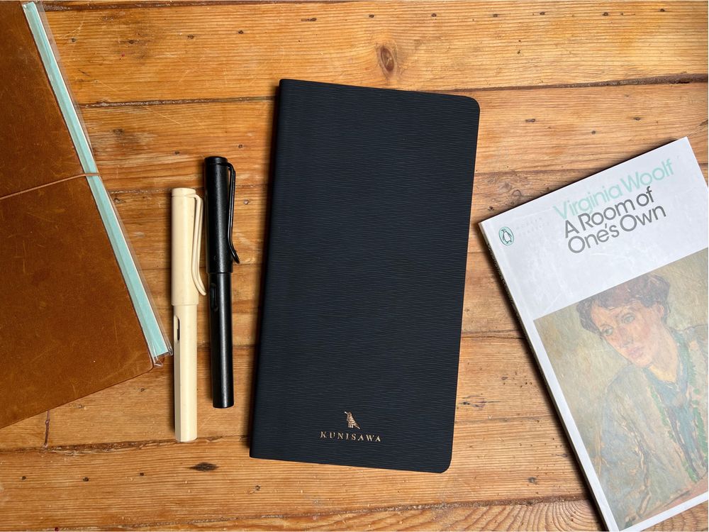Kunisawa Find Flex Notebook - Navy Blue