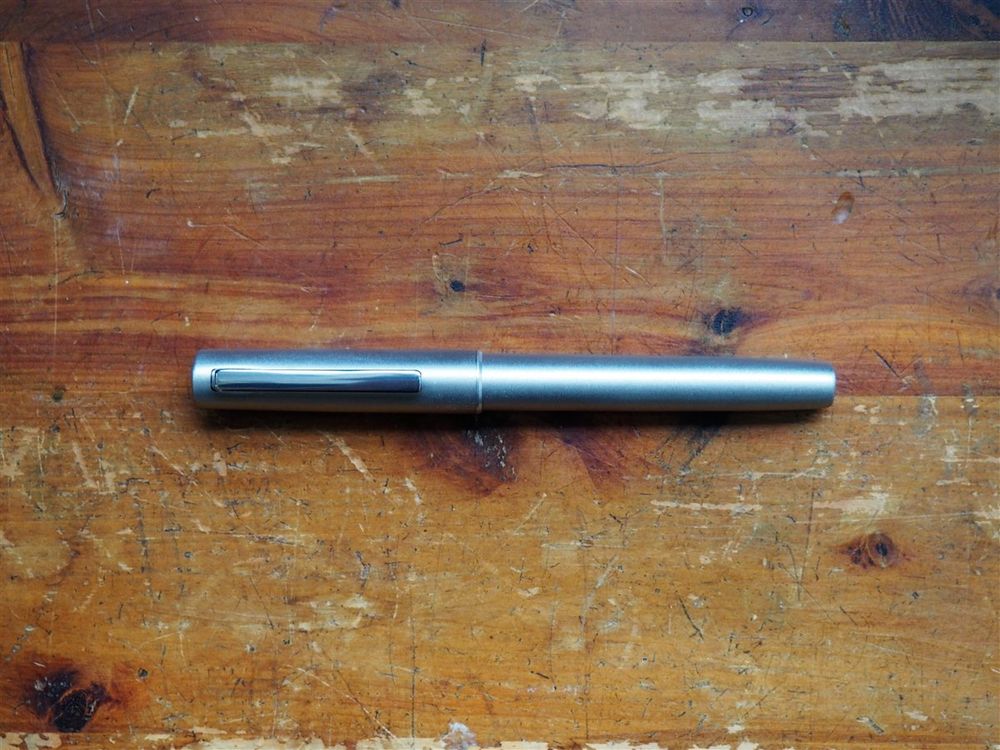 Lamy Aion Fountain Pen - Olivesilver Steel - Image 2