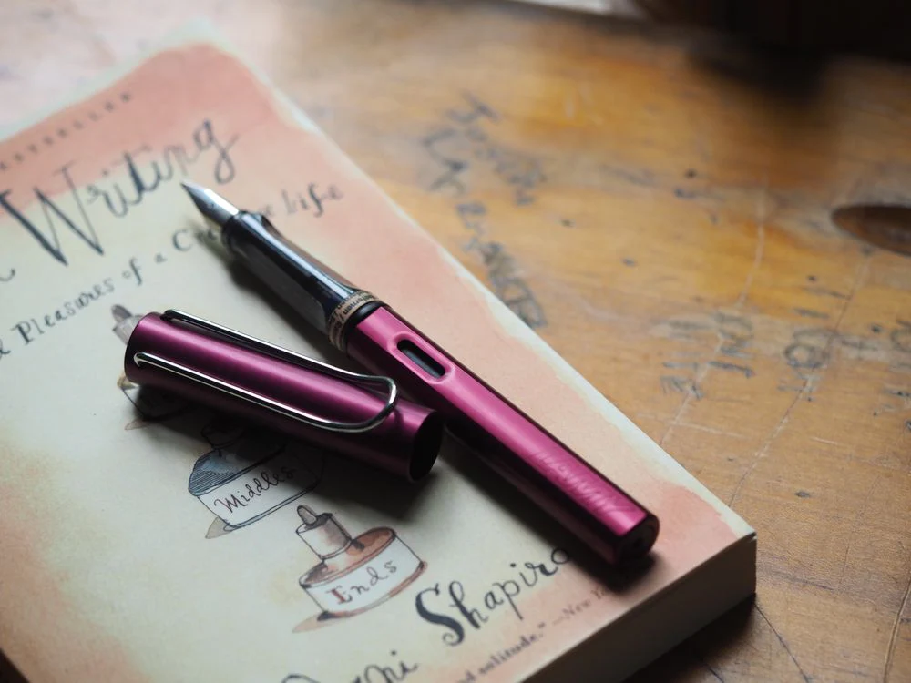 Lamy Al-Star Fountain Pen - Black Purple - Image 3