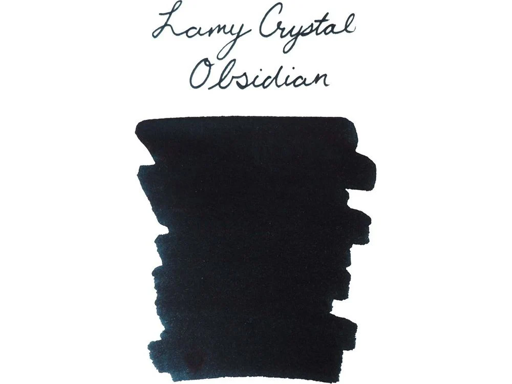 Lamy Crystal - Fountain Pen Ink (30mL) - Obsidian - Image 2