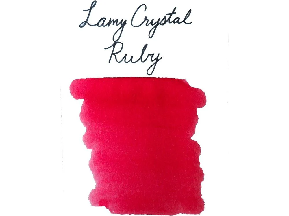 Lamy Crystal - Fountain Pen Ink (30mL) - Ruby - Image 2