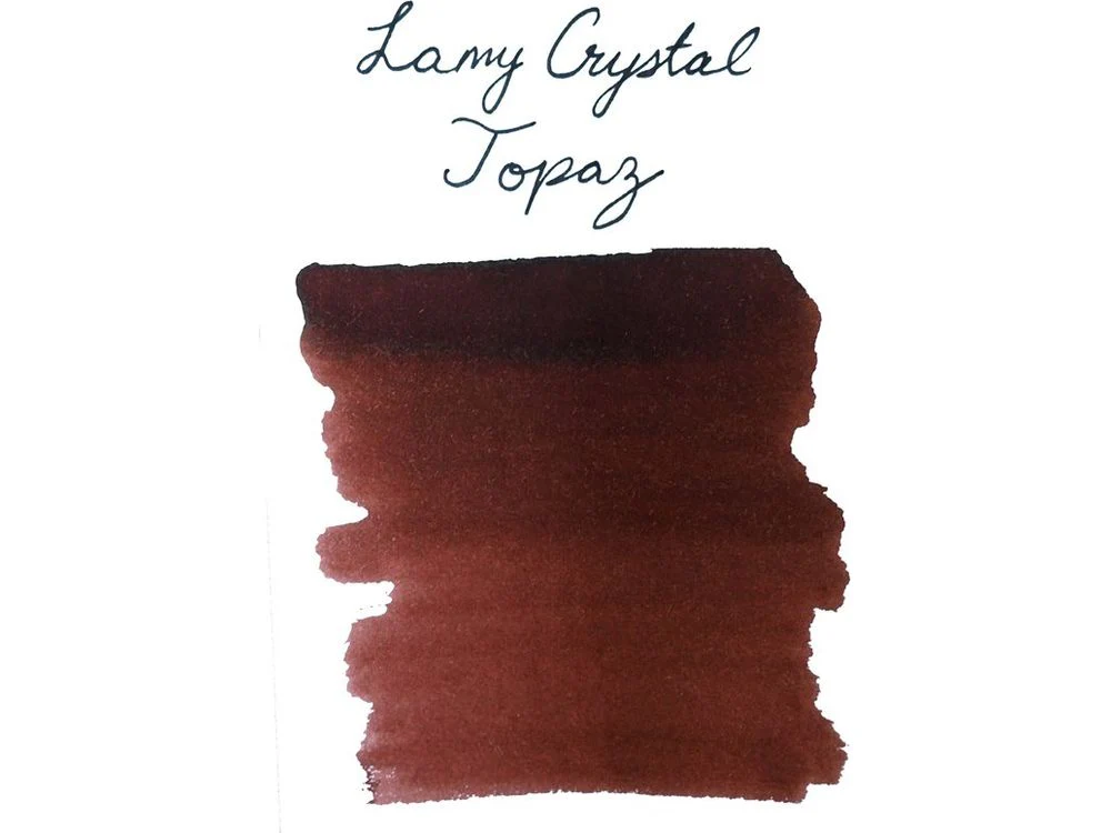 Lamy Crystal - Fountain Pen Ink (30mL) - Topaz - Image 2