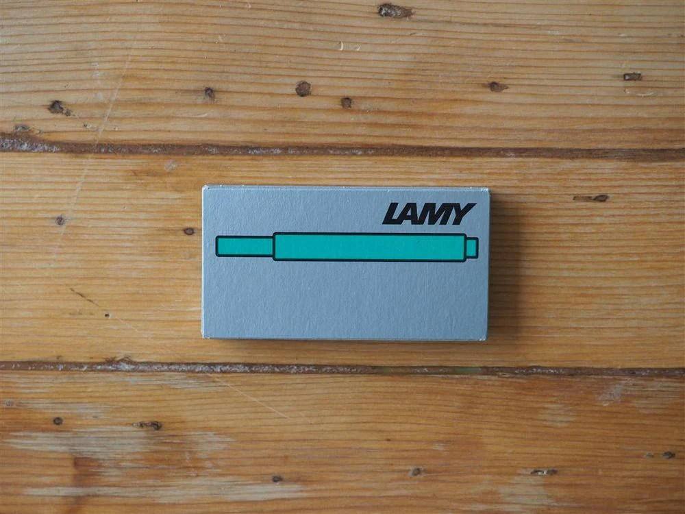 Lamy Ink Cartridges - Green (Box of 5)