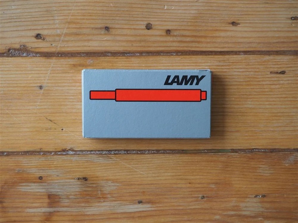 Lamy Ink Cartridges - Red (Box of 5)