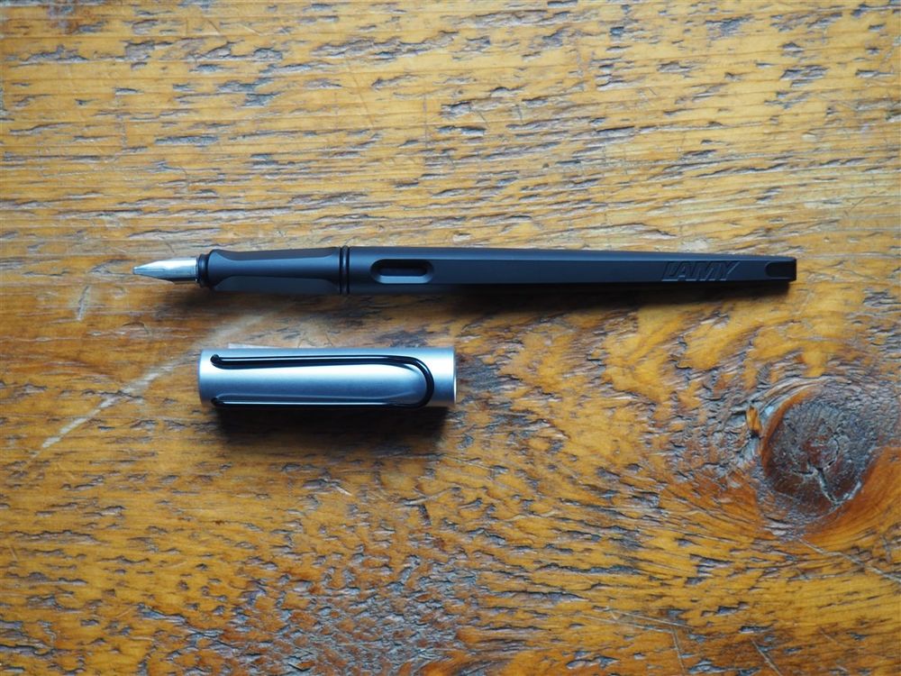 Lamy Joy Calligraphy Fountain Pen - Aluminum Cap - Image 4