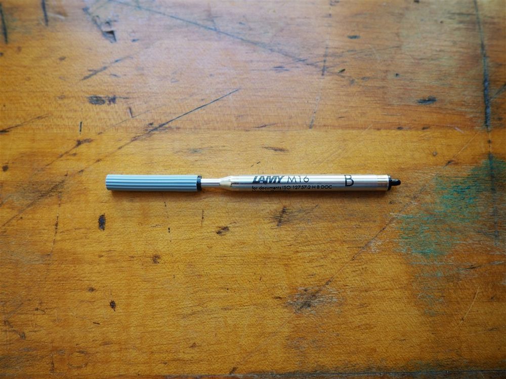Lamy M16 Ballpoint Refill - Broad - Black