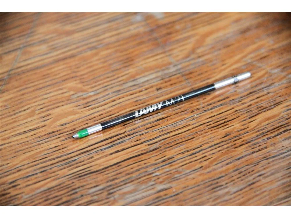 Lamy M21 Ballpoint Refill - Green (Compatible with Lamy 2000 4-Colour Ballpoint pen)