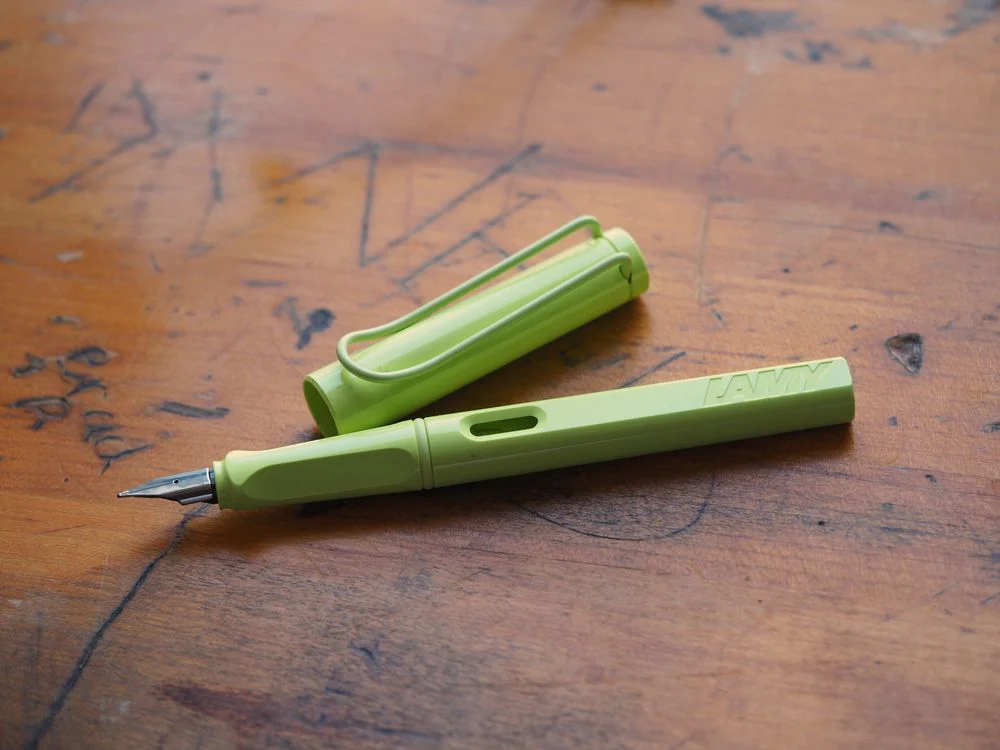 Lamy Safari Fountain Pen - Spring Green