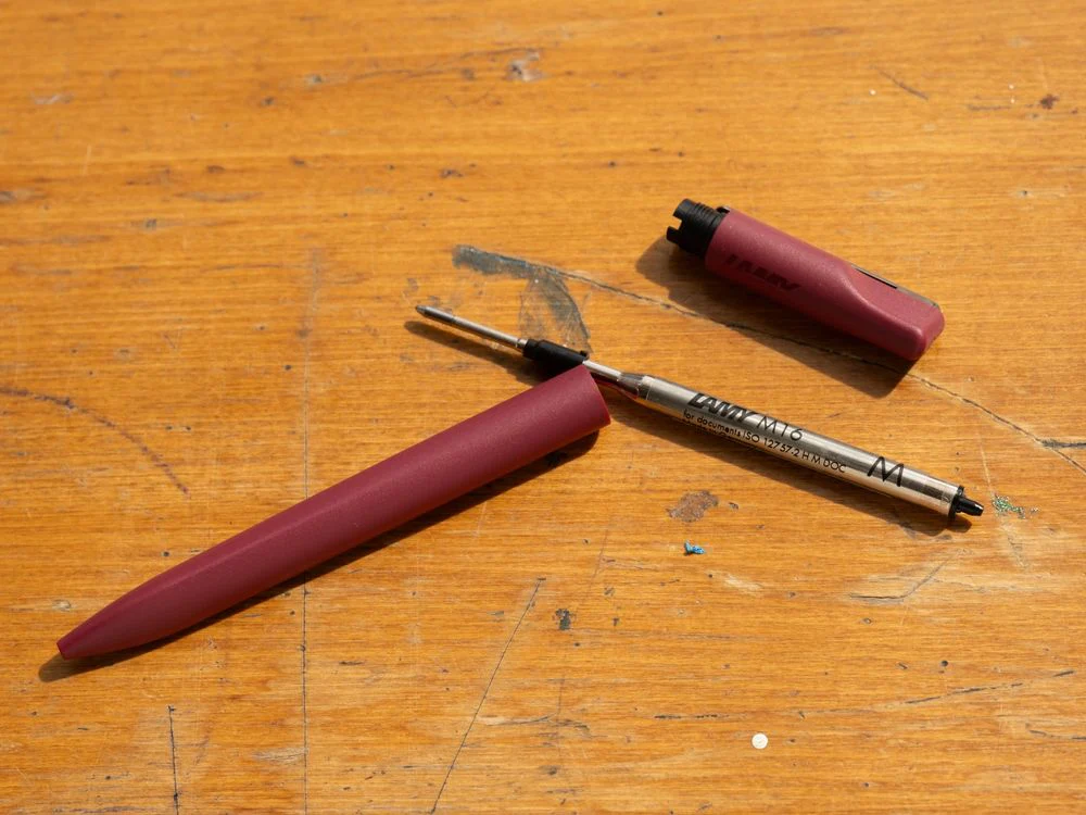 Lamy xevo Ballpoint Pen - Burgundy - Image 3