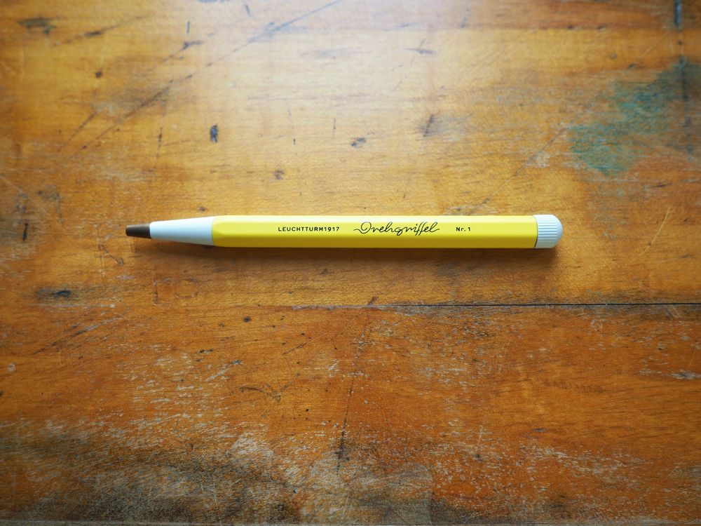 Leuchtturm Drehgriffel Ballpoint Pen - Lemon