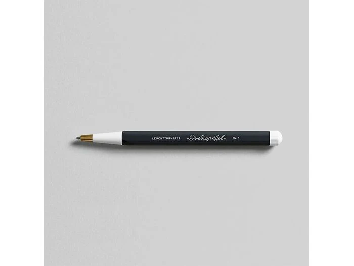 Leuchtturm Drehgriffel Gel Pen - Black