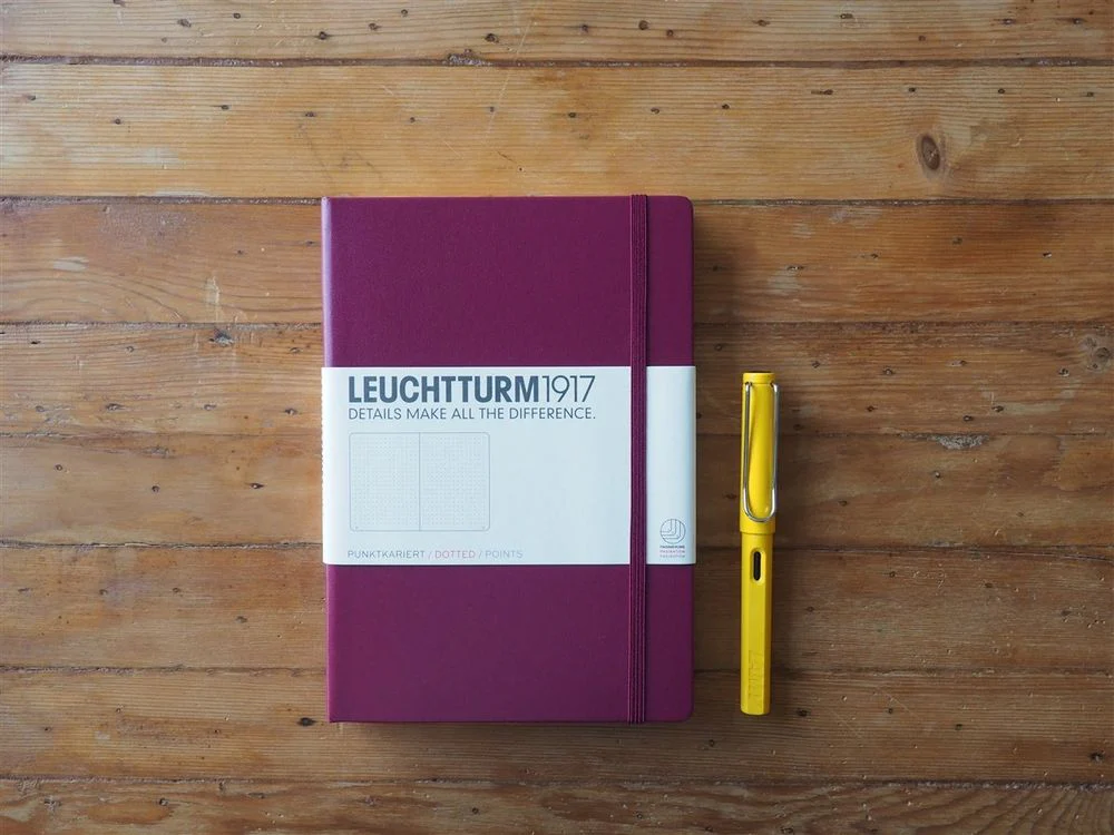 Leuchtturm Hardcover Notebook - A5 - Port Red (Dotted) - Image 2