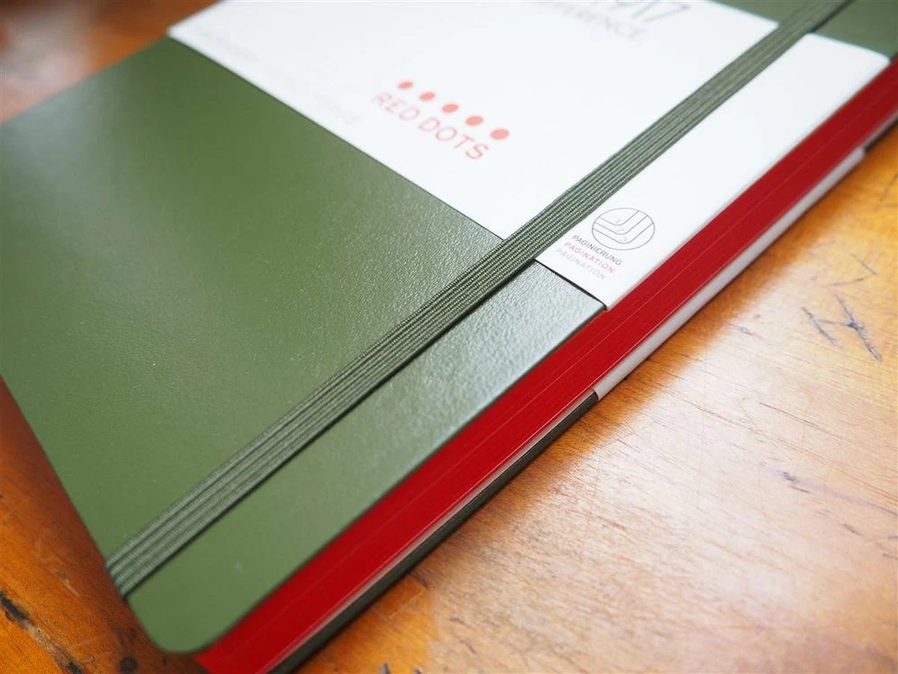 Leuchtturm Hardcover Notebook - A5 - Special Edition - Army Green (Red Dotted) - Image 2