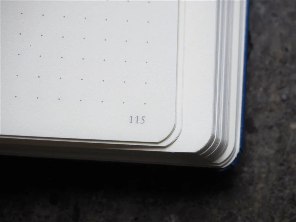 Leuchtturm Hardcover Notebook - A5 - White (Dotted) - Image 3