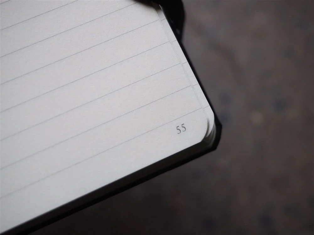 Leuchtturm Hardcover Pocket Notebook - A6 - Black (Lined) - Image 4