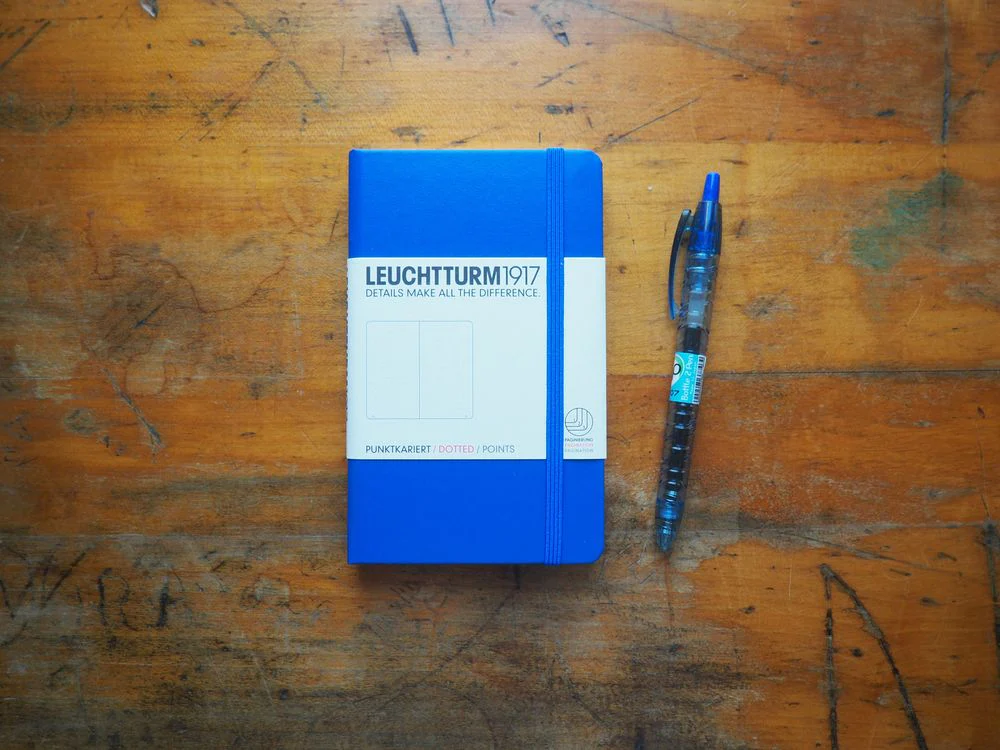 Leuchtturm Hardcover Pocket Notebook - A6 - Royal Blue (Dotted)
