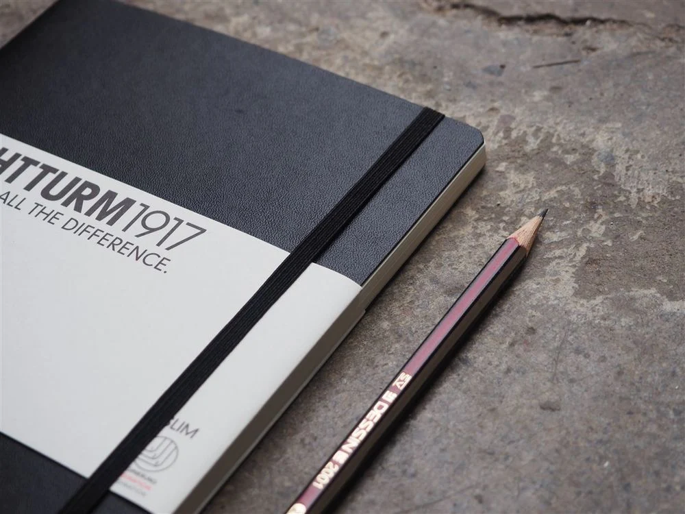 Leuchtturm Softcover Notebook - A5 - Black (Dotted) - Image 2
