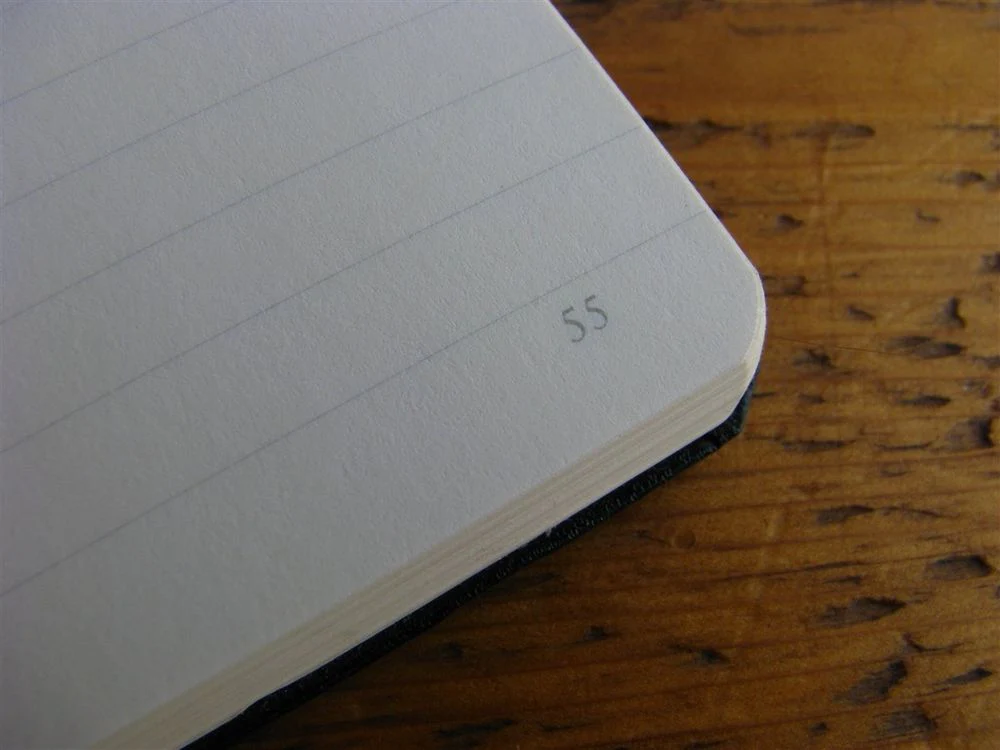 Leuchtturm Softcover Notebook - A5 - Black (Lined) - Image 4