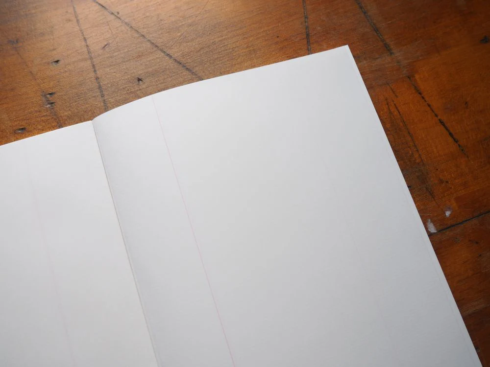 Life Japanese Stationery Margin Notebook - A5 - Plain - Image 4