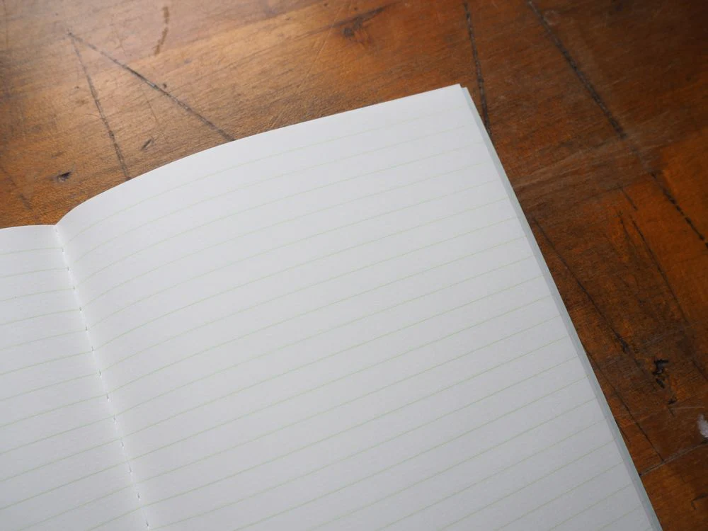 Life Japanese Stationery Pistachio Notebook A5 - Ruled - Image 4