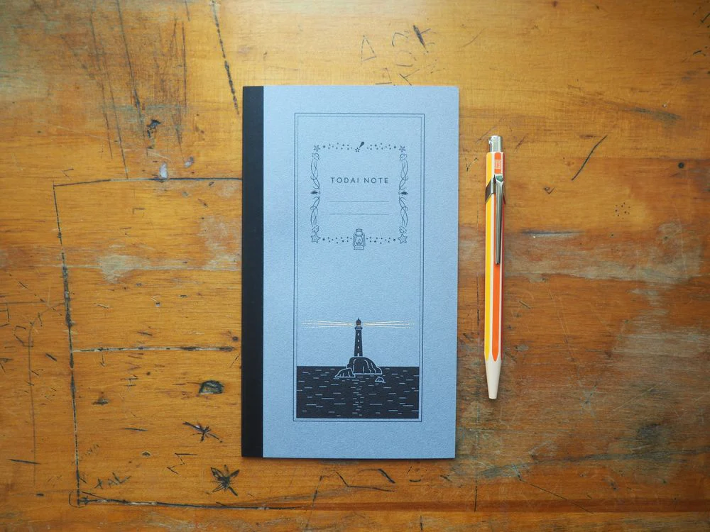 Life Japanese Stationery Todai Kyupodo A5 Slim Notebook - Night Time