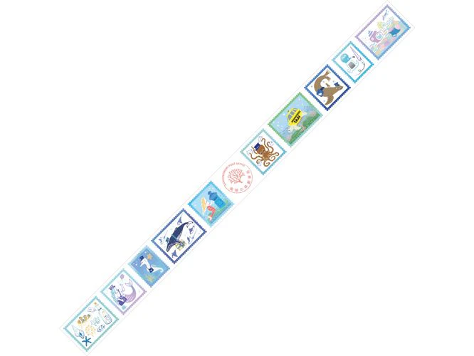 Life Kyupodo Washi Tape -  Coral Reef (9T05)