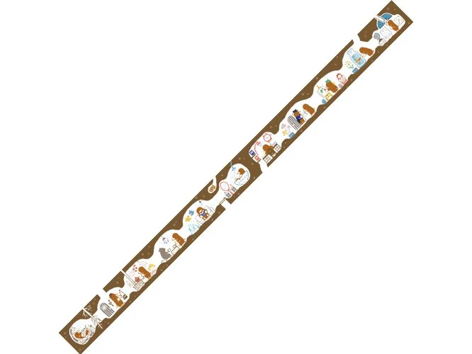 Life Kyupodo Washi Tape - Mole House (9T08)