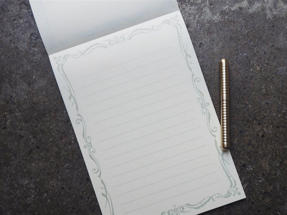 Life L Brand Letter Pad (210 x 148mm) - Cream Lined - Image 3