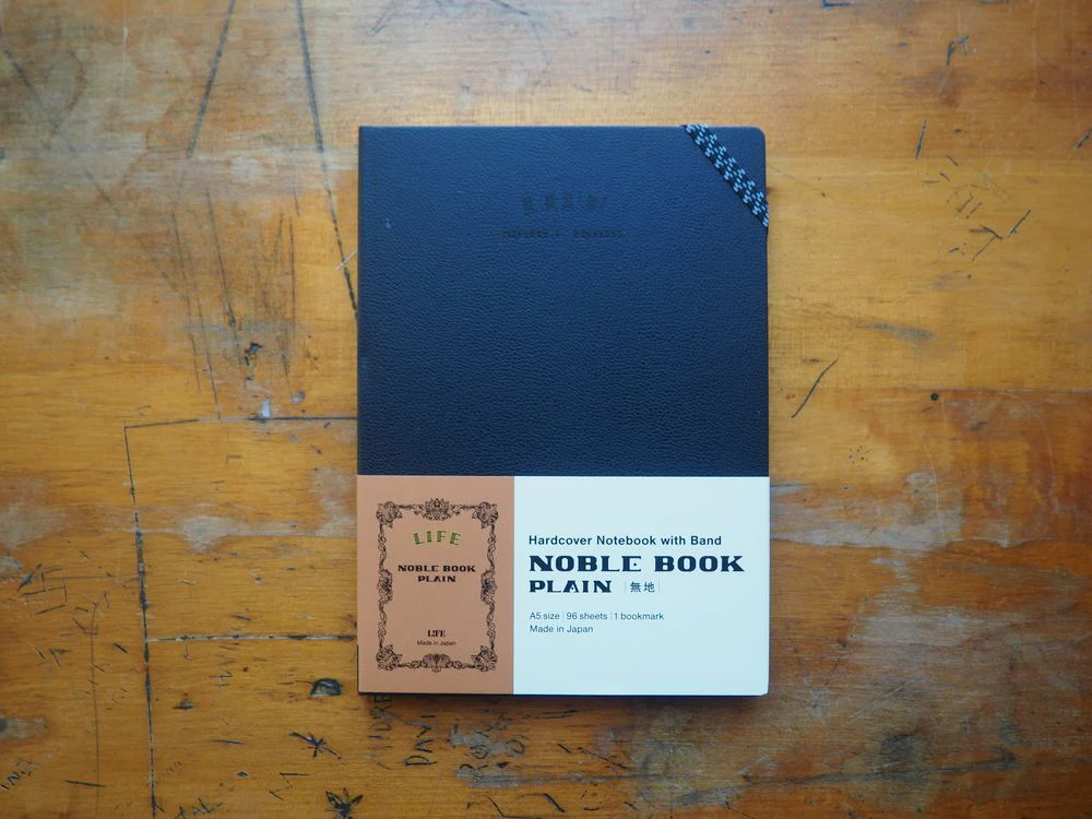 Life Stationery Noble Book - A5 - Plain