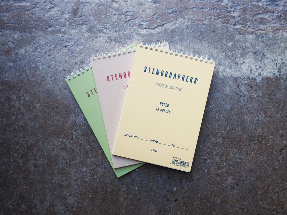 Life Stationery Stenographer's Notebook - Gregg Ruled - Image 6