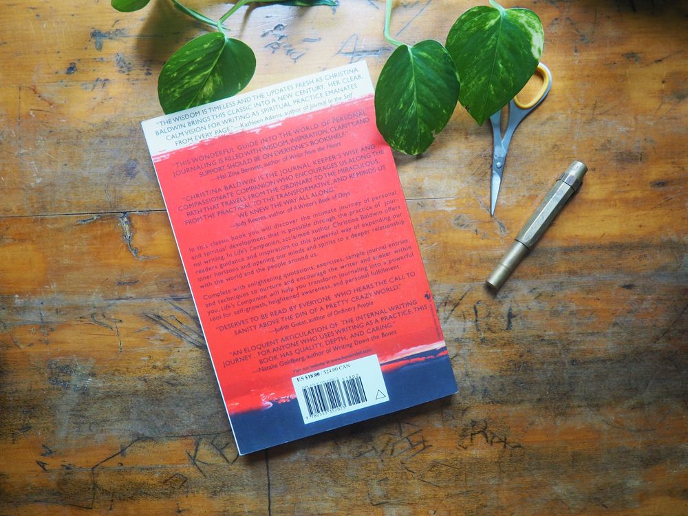Life's Companion: Journal Writing as a Spiritual Practice by Christina Baldwin - Image 2