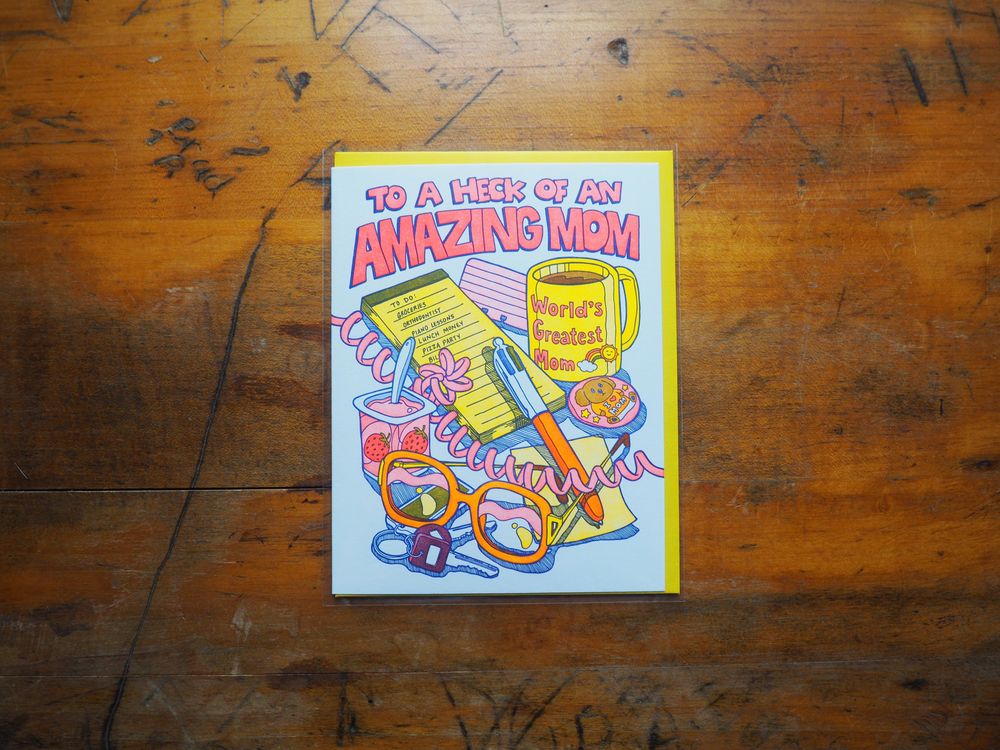 Lucky Horse Press - Card - Heck Of An Amazing Mom